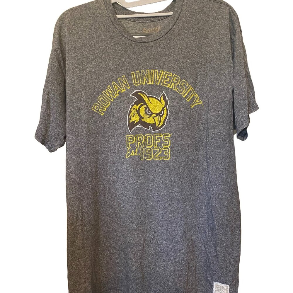 Rowan University Profs Original Retro Brand Tee Shirt, Large